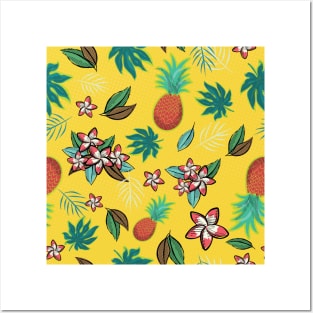 Vintage Tropical Pattern Posters and Art